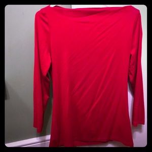 Boat neck old navy quarter sleeve